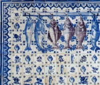 hand painted tiles azulejos