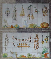 hand painted tiles azulejos