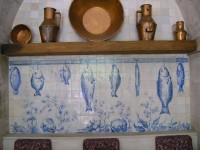 maľovaný obklad - azulejos
