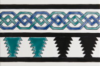 malovany dekorativny obklad orientalny hand painted oriental tiles