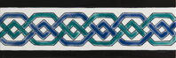 malovany dekorativny obklad orientalny hand painted oriental tiles