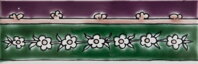 Ručne maľované kachličky - orientálne motívy oriental hand painted tiles
