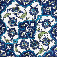 Orientálny ručne maľovaný obklad oriental hand painted tiles