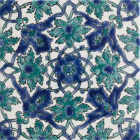 rucne malovany orientalny obklad hand painted oriental tiles