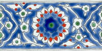 hand painted oriental tiles