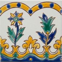 rucne malovany obklad capri hand painted tiles