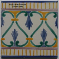 stredomorské maľované dekoratívne kachličky hand painted decorative tiles