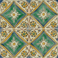 tunisky malovany obklad hand painted ceramic tiles
