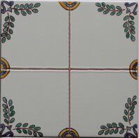 tuniské ručne maľované kachličky hand painted tunisian tiles