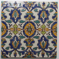 ručne maľované kachličky - tuniské motívy