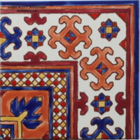 tuniské ručne maľované kachličky