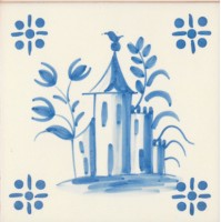 hand painted tiles azulejo