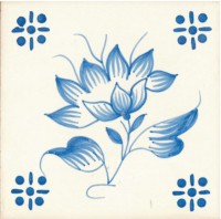 ručne maľovaný obklad rucne malovane obklady, tradicne portugalske azulejo, floralne vzory