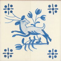 hand painted tiles azulejo figura avulsa