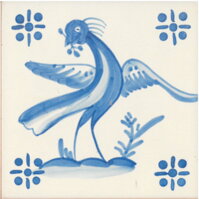 hand painted tiles azulejo figura avulsa