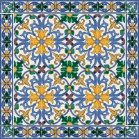 ručne maľované kachličky - tradicionálne ručne maľované kachličky - tradicionálne