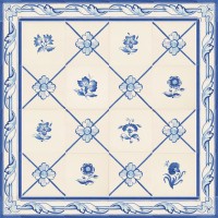 ručne maľované kachličky - tradicionálne vidiecke maľované obkladačky - tradičné motívy