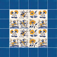ručne maľované kachličky - tradicionálne ručne maľované kachličky - tradicionálne, azulejos