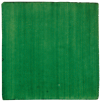 glazovana terakota kresba stetca rucne robena verde vietri scuro zelena tmava