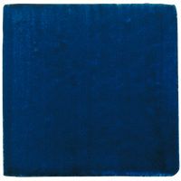 glazovana terakota kresba stetca rucne robena blu scuro modra tmava