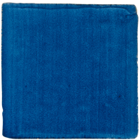 glazovana terakota kresba stetca rucne robena blu chiaro modra svetla