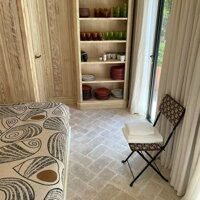 hand made luxusna rustikalna terakota farbena biela dlazba