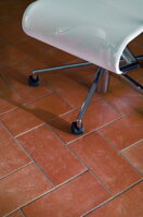 traditional terracotta semi-polished industrial finish