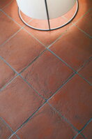 traditional tuscan terracotta classic red semi-hand made production