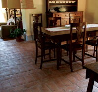 Hand made tuscan terracotta tiles - Medieval series