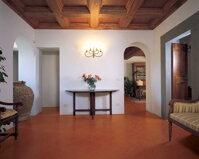 Hand made tuscan terracotta tiles - polished