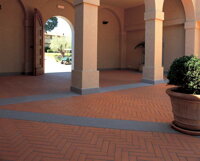 traditional tuscan terracotta tiles rustic finish