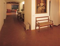 tuscan terracotta tiles satinated machine processed