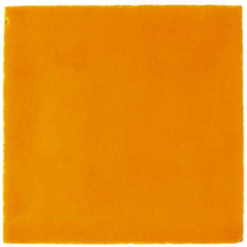 G37 - žltá lesklá glazovana terracotta rucne robena nepriehladna glazura zlta cocozza