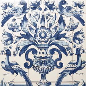hand painted and handmade tiles