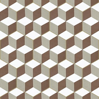 cementové dlaždice šesťuholníkové 20x23x1,6 cm šesťuholníková cementová dlažba