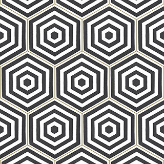 cementové dlaždice šesťuholníkové 20x23x1,6 cm vzorovana dlazba hexagon