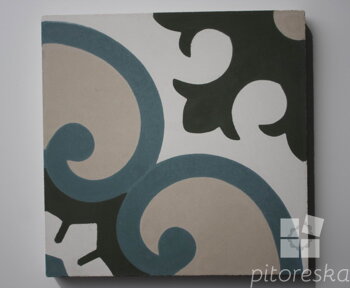 design decorative modern cement tiles detail