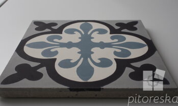 design decorative modern cement tiles detail