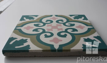 design decorative modern cement tiles detail