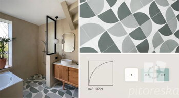 design decorative modern cement tiles patchwork