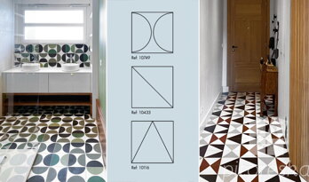 design decorative modern cement tiles patchwork