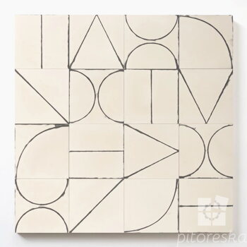 design decorative modern cement tiles patchwork