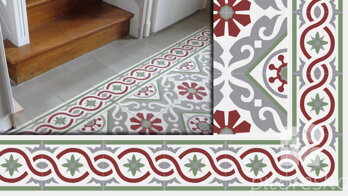 design decorative modern cement tiles