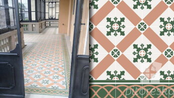 design decorative modern cement tiles