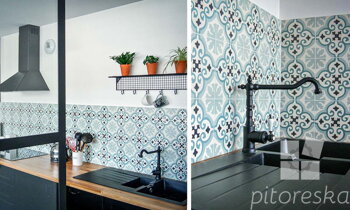 design decorative modern cement tiles