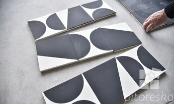 design decorative modern cement tiles patchwork