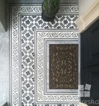 design decorative modern cement tiles