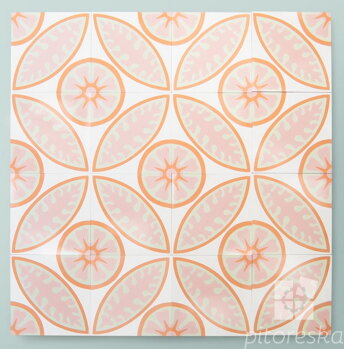 design decorative modern cement tiles