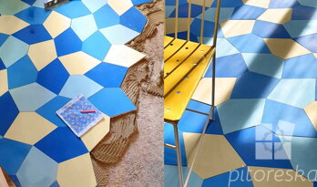 design decorative modern cement tiles