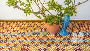 design decorative modern cement tiles